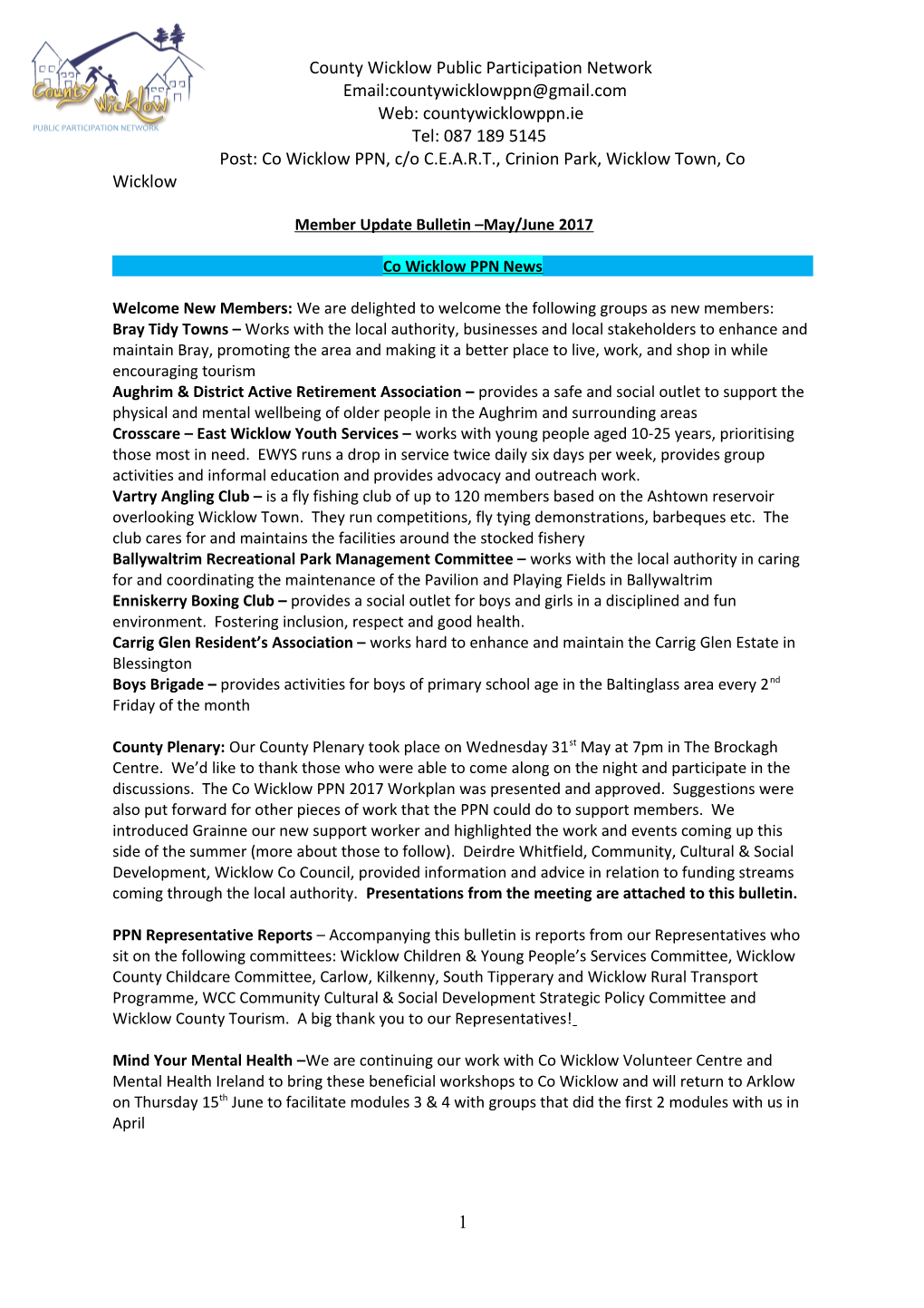 County Wicklow Public Participation Network s1