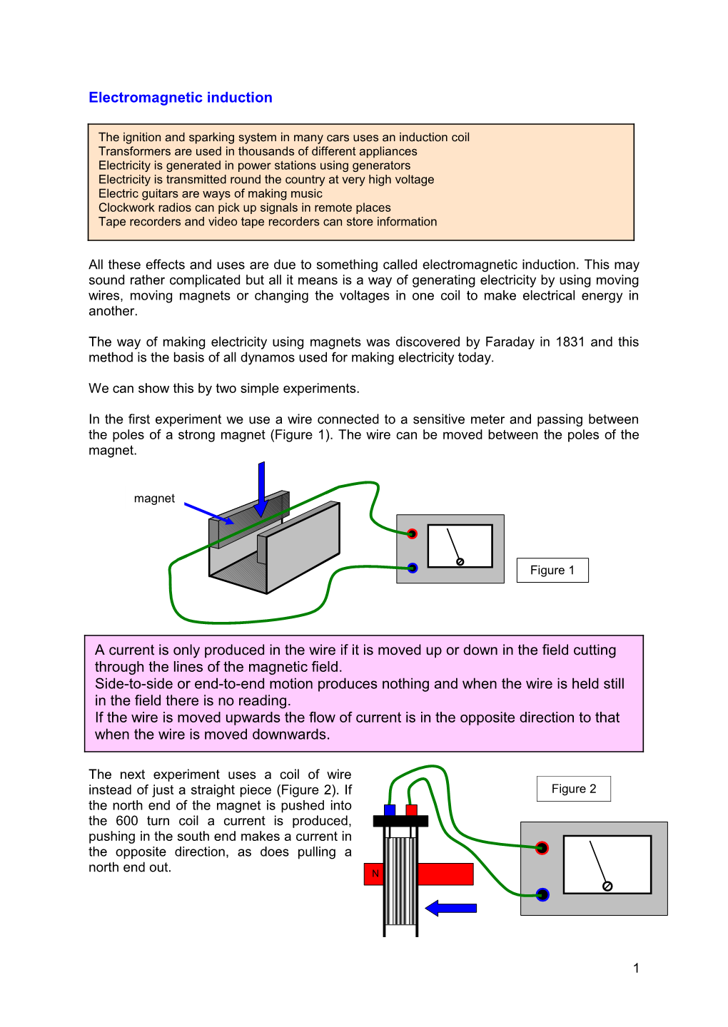 Electromagnetic Induction