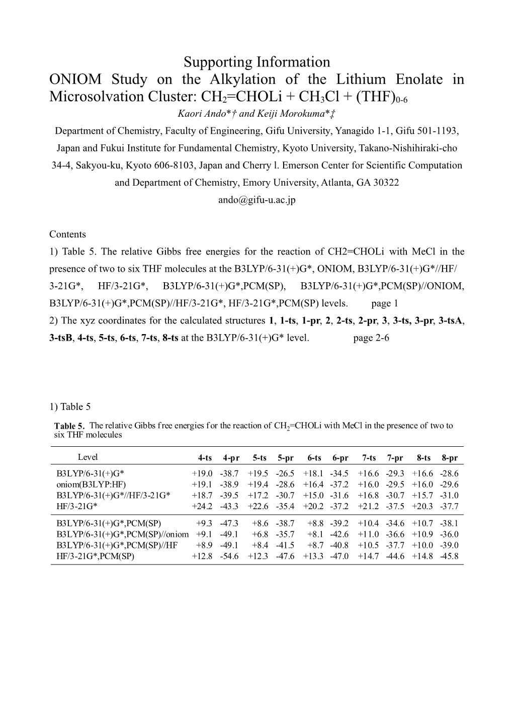 ONIOM Study on the Alkylation of the Lithium Enolate in Microsolvation Cluster: CH2=Choli