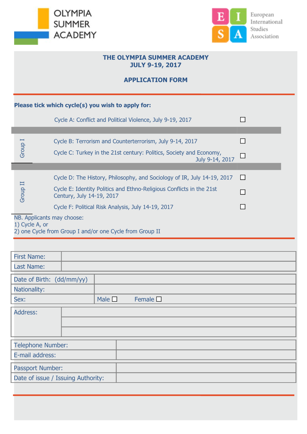 Job Application Form Template s3