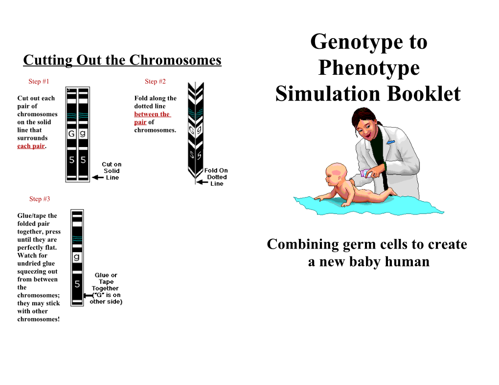 Genotype to Phenotype s1