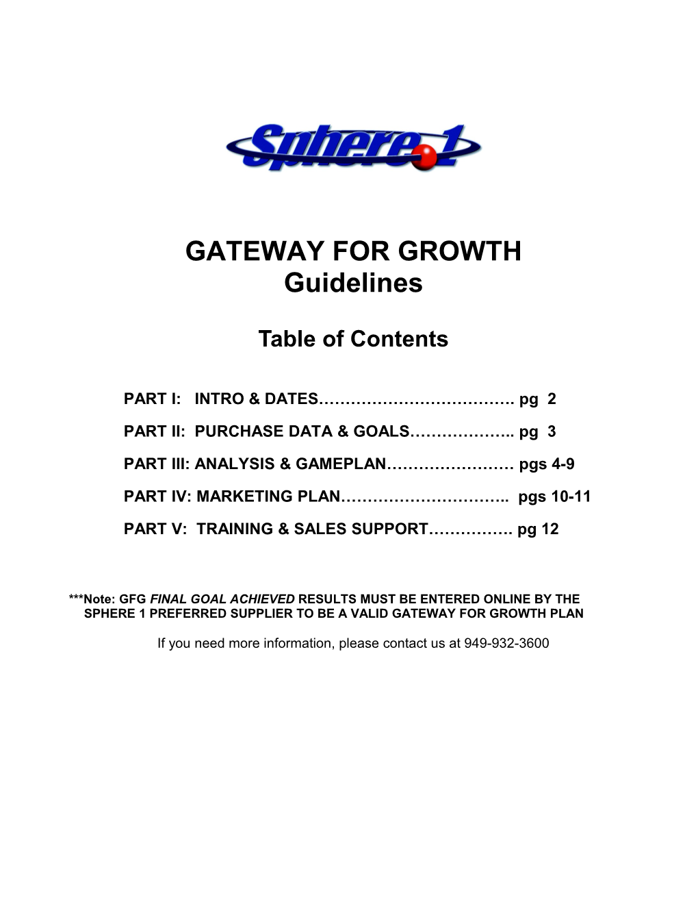Gateway for Growth
