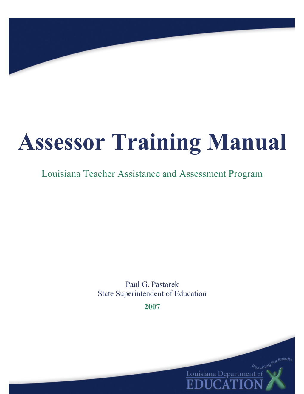 Louisiana Teacher Assistance and Assessment Program