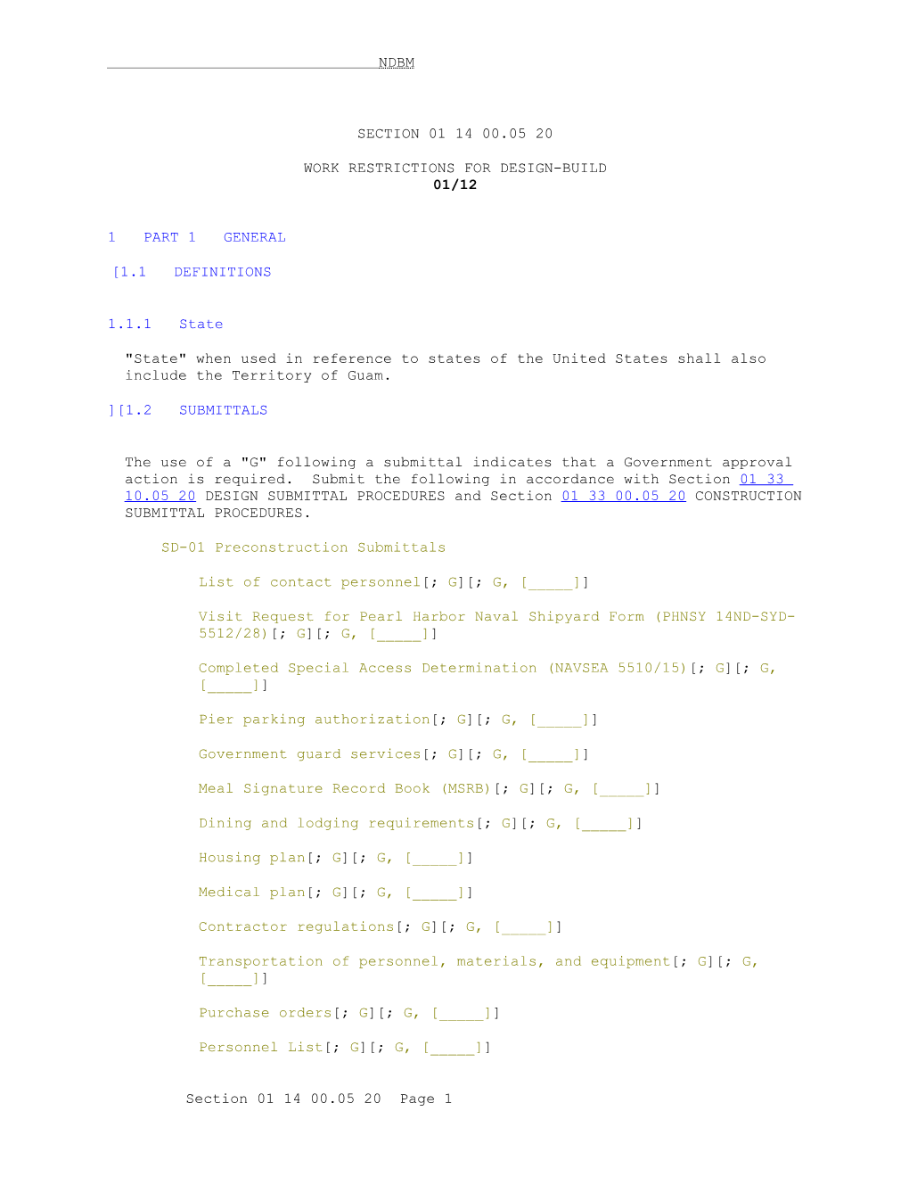 Preparing Activity: NAVFAC Superseding s1