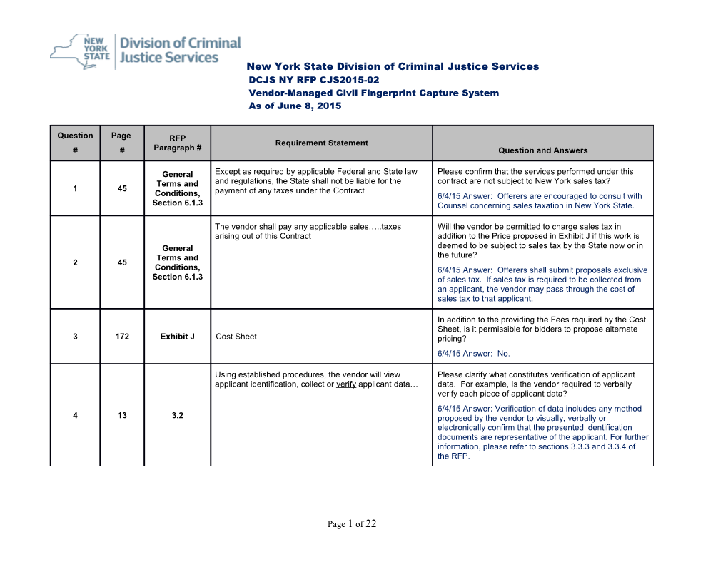 Vendor-Managed Civil Fingerprint Capture System