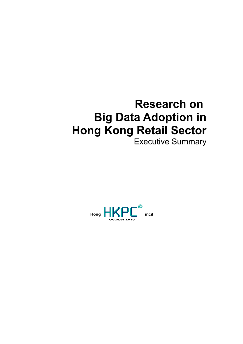 Hong Kong Retail Sector