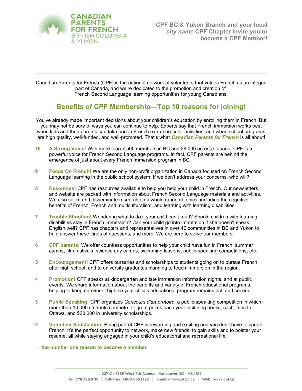 Benefits of CPF Membership Top 10 Reasons for Joining!