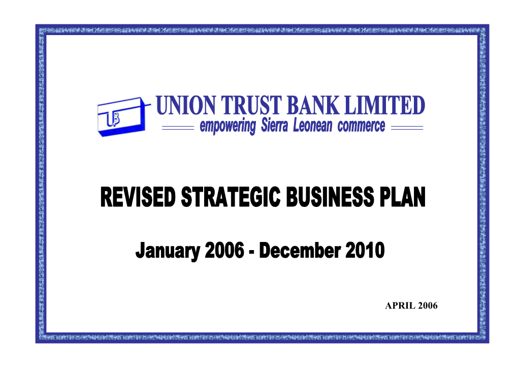 5-Year Strategic Plan