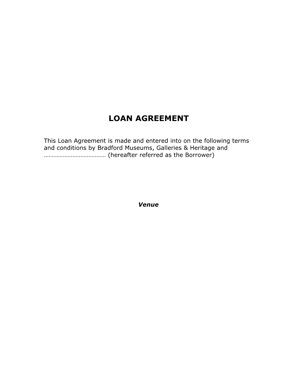 Loan Agreement s1