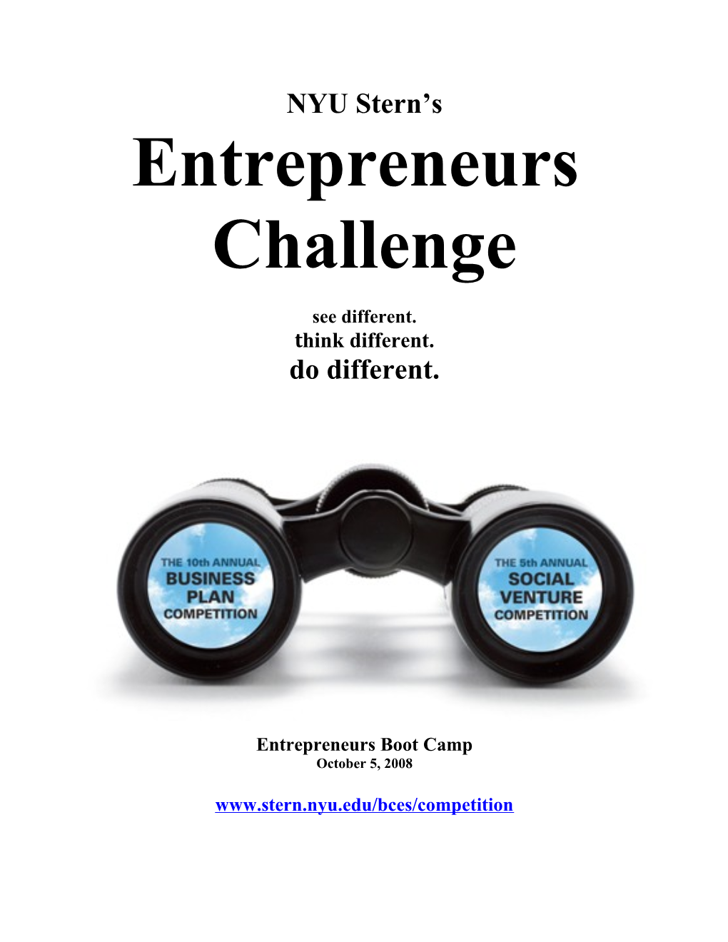 Entrepreneurs Challenge