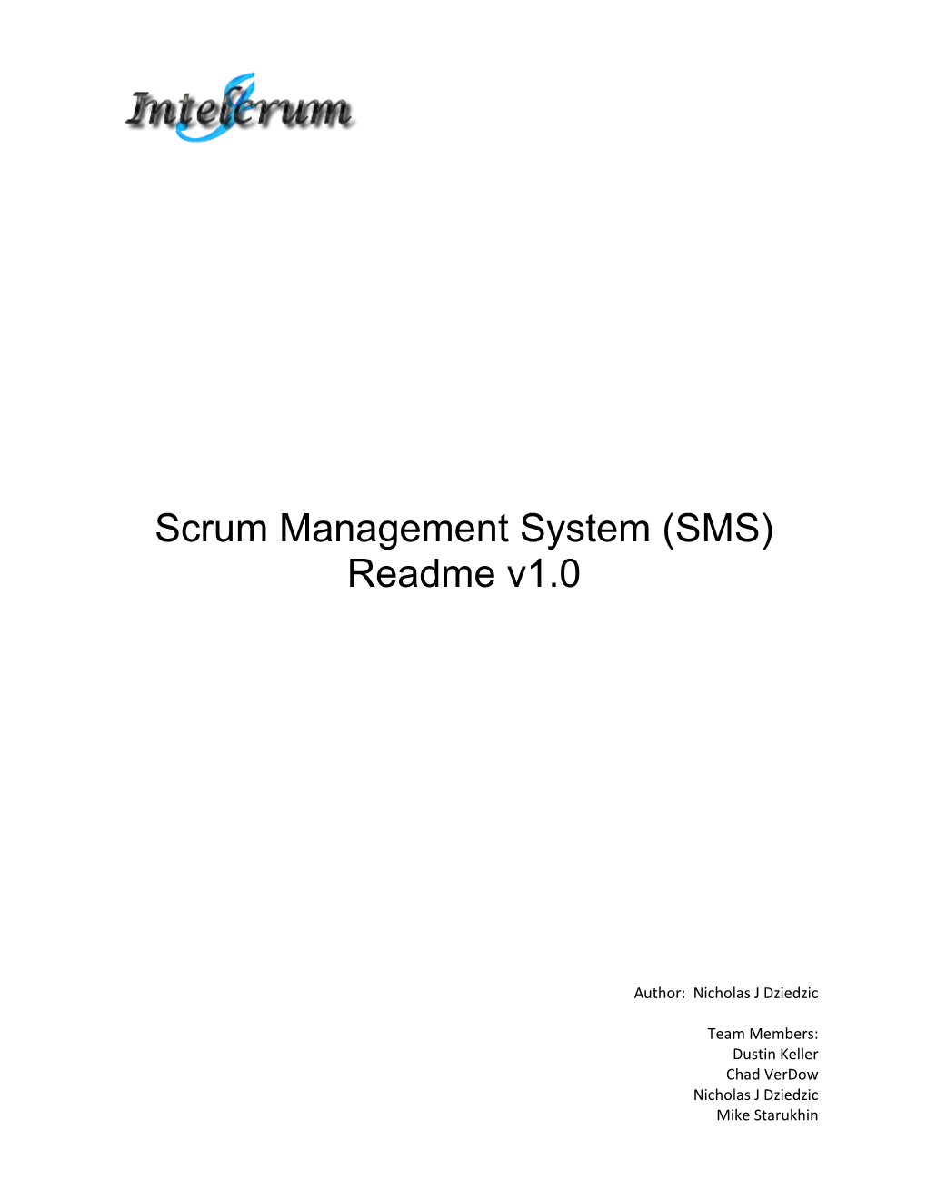 Scrum Management System - Readme 7
