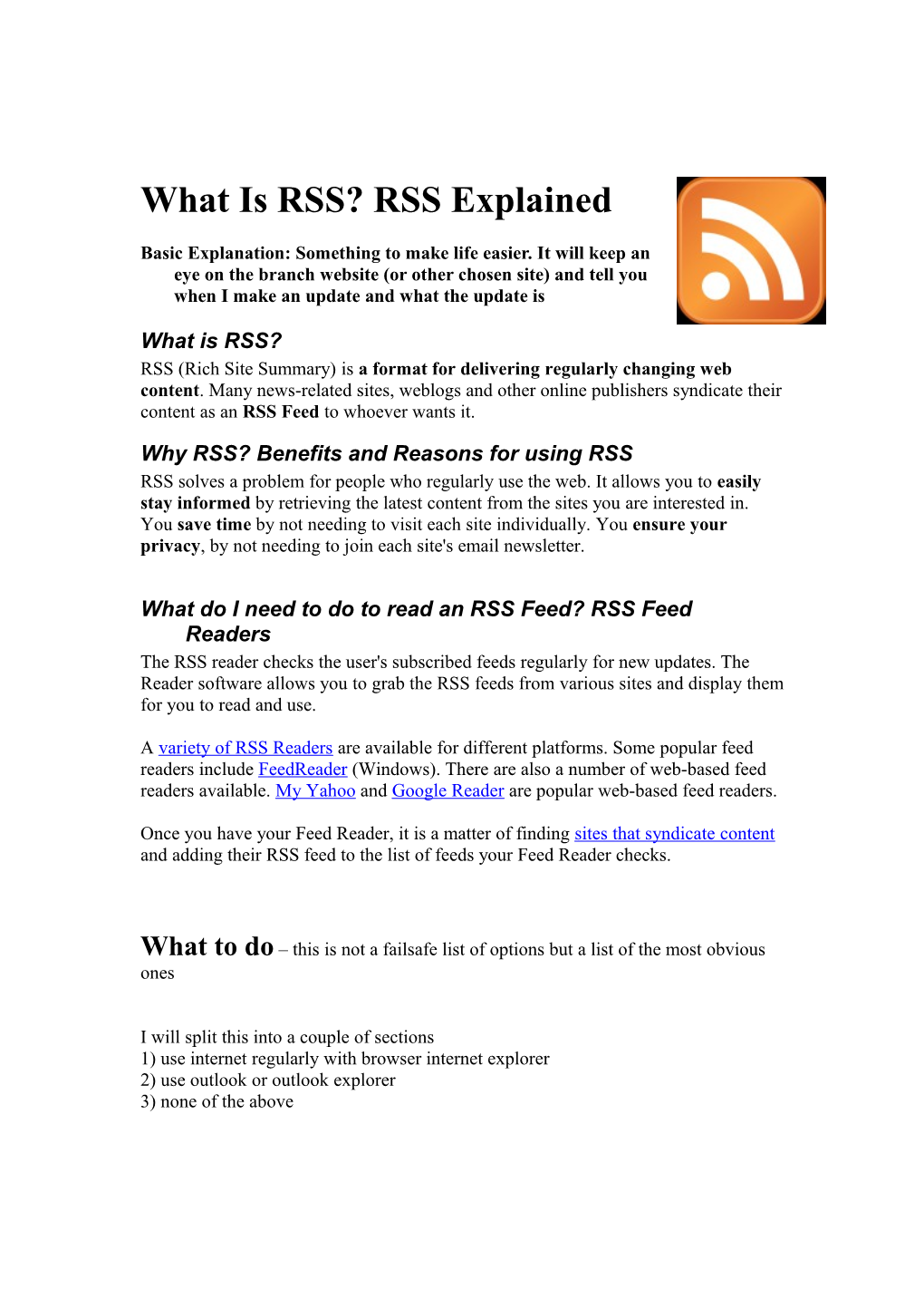 What Is RSS? RSS Explained