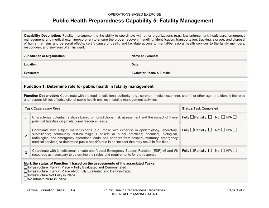 Exercise Evaluation Guide (EEG)Public Health Preparedness Capabilitiespage 1 of 7