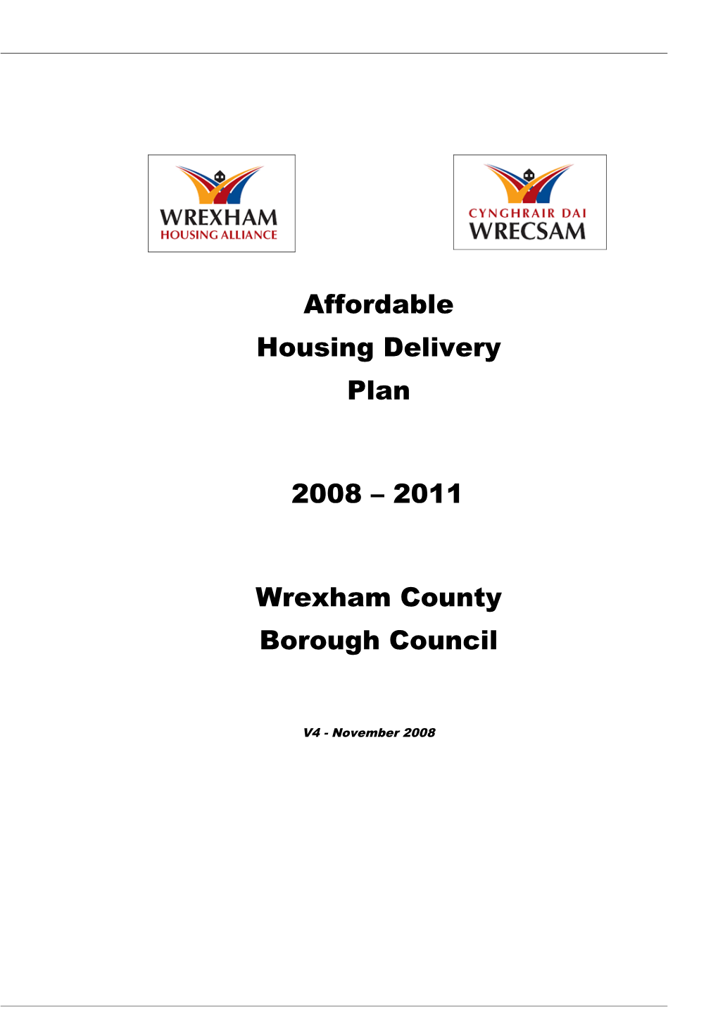 Affordable Housing Delivery Plan 2008 2011