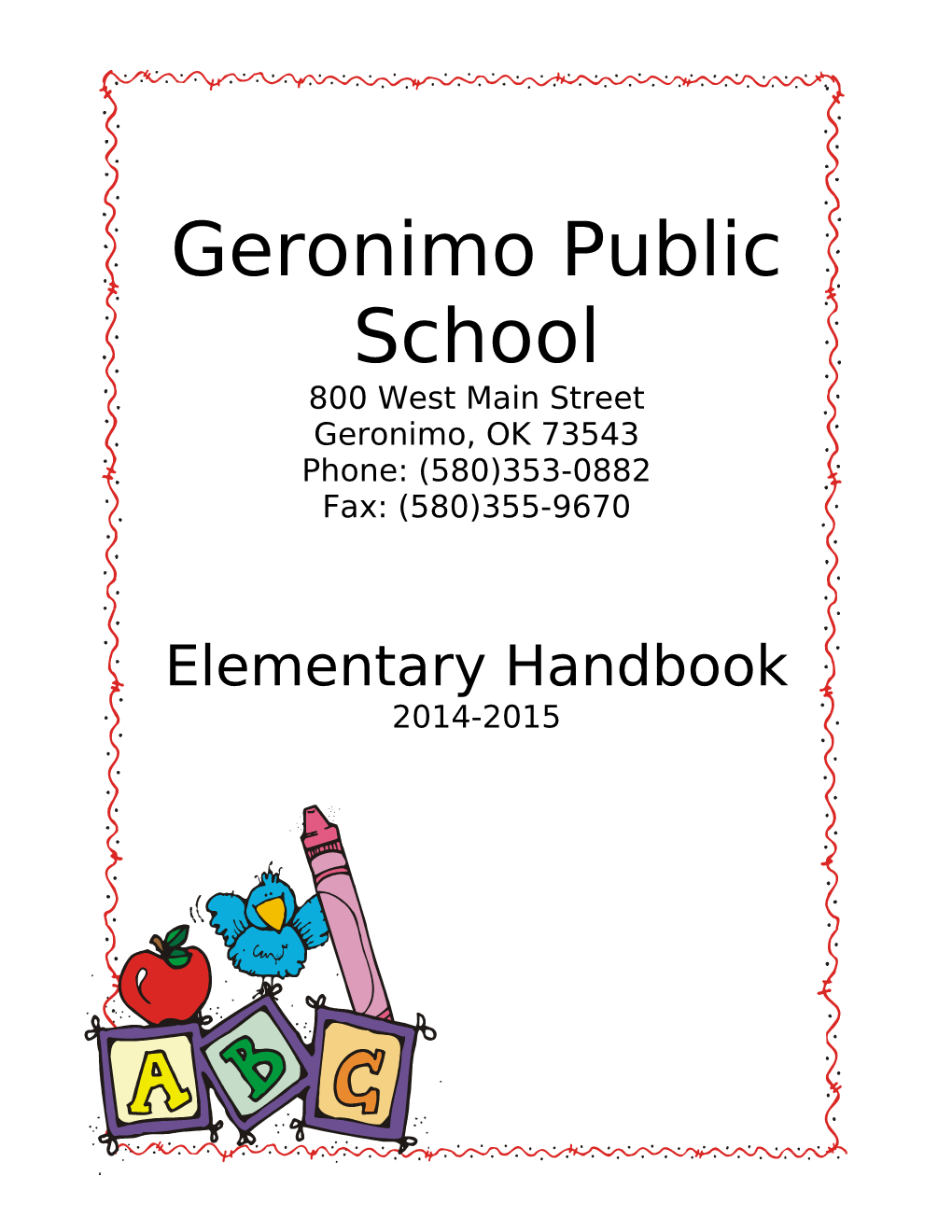 Geronimo Public School S