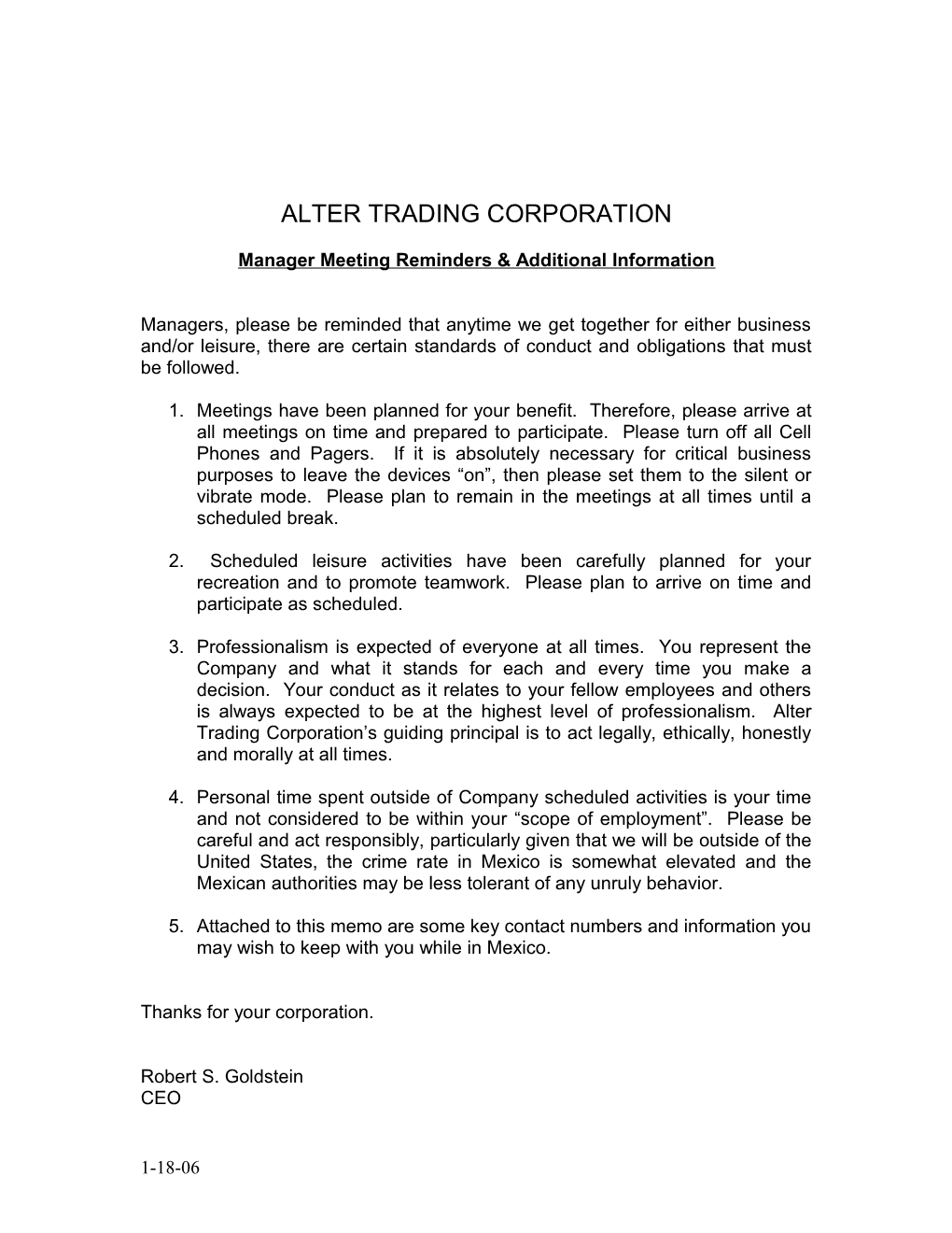 Alter Trading Company