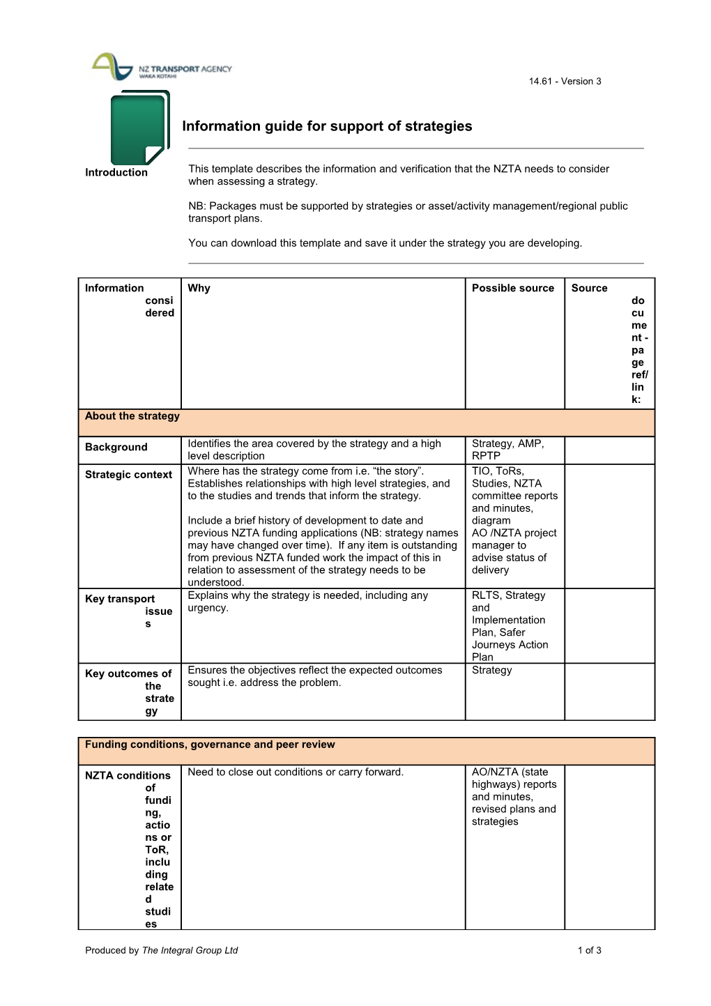 Template a - Information Consideration Guidelines for Support of Strategies-20110903-V2