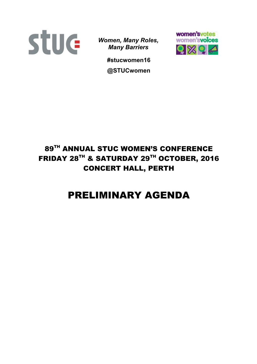 89Th Annual Stuc Women S Conference