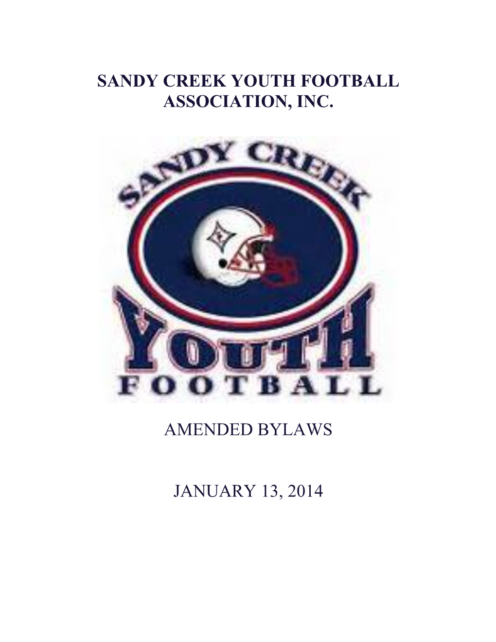 Sandy Creek Youth Football Association, Inc