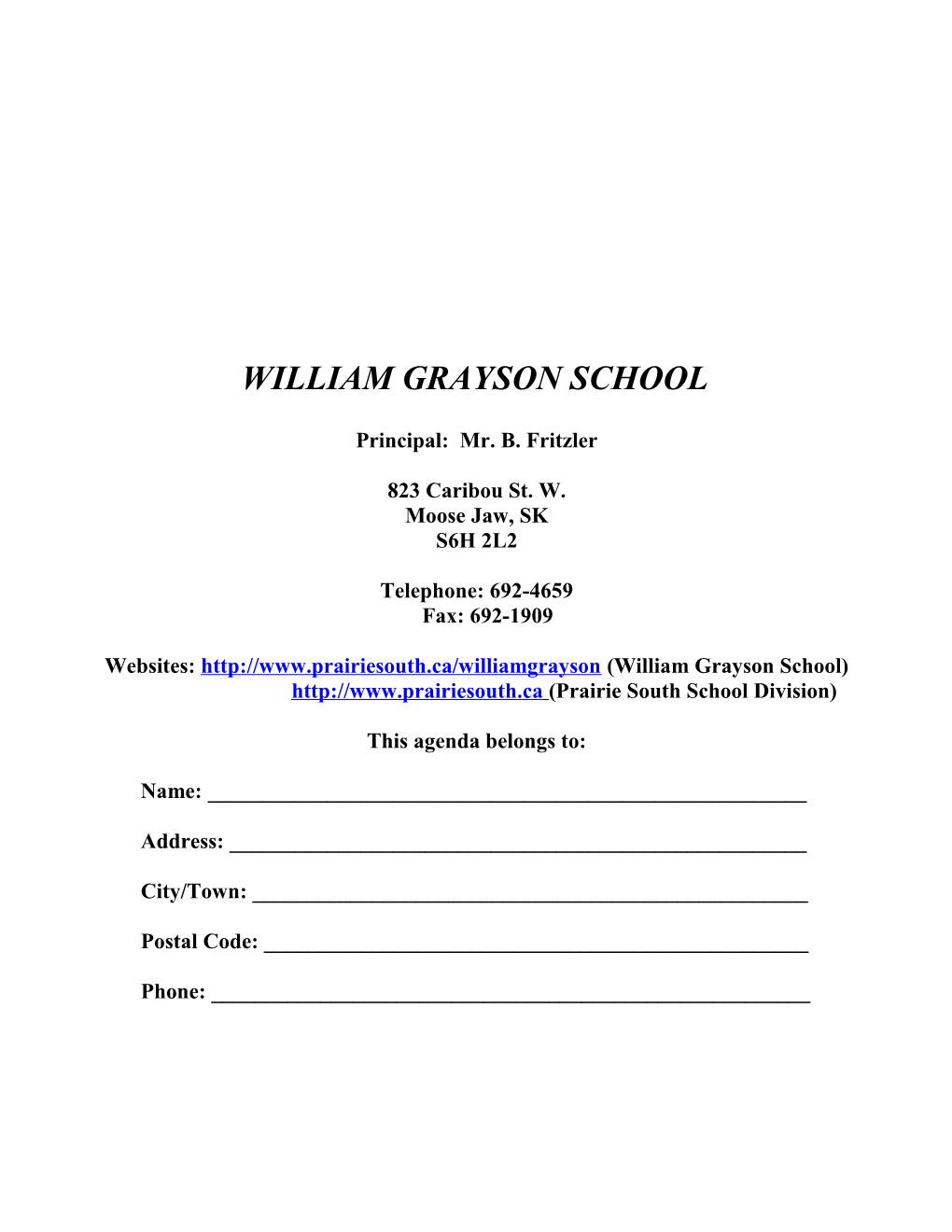 William Grayson School