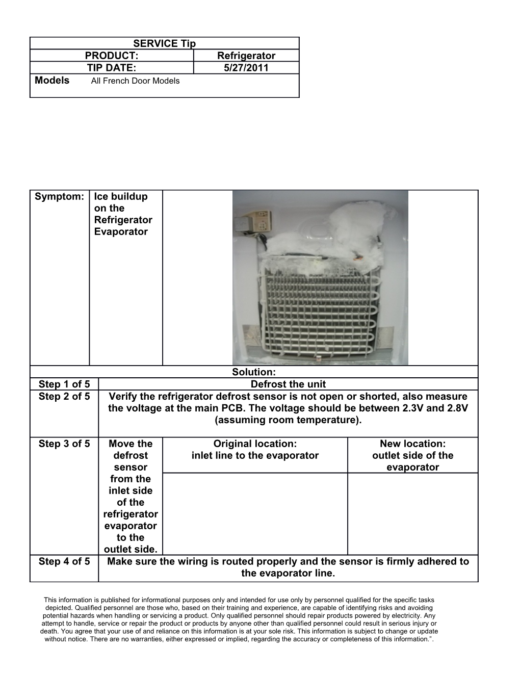 Note: Consult the Samsung Service Website at ( for the Service Manual and Other Information