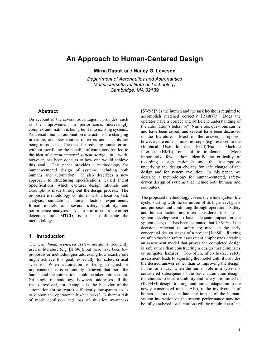 Human-Centered Design Using Rasmussen S Means-Ends Hierarchy