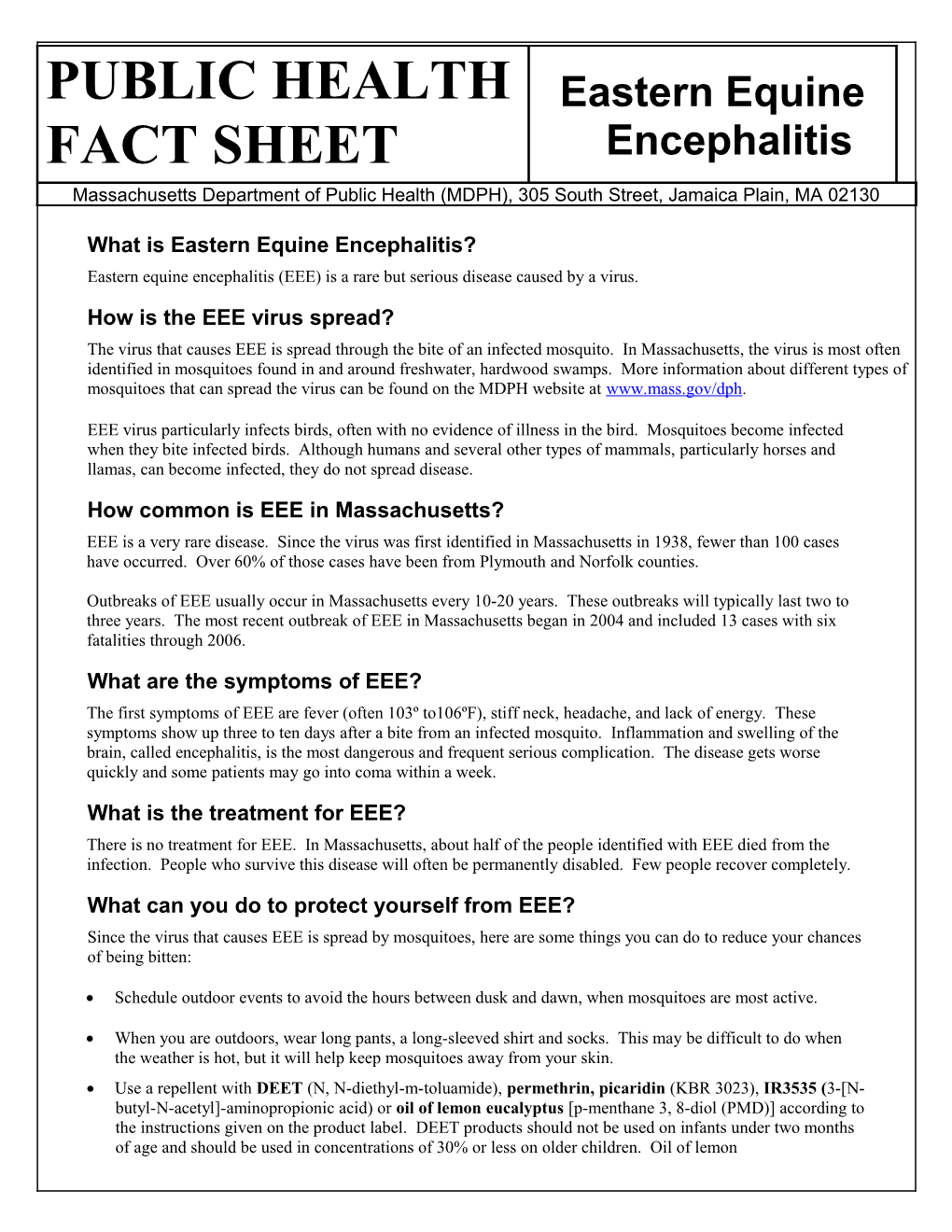 Public Health Fact Sheet s2