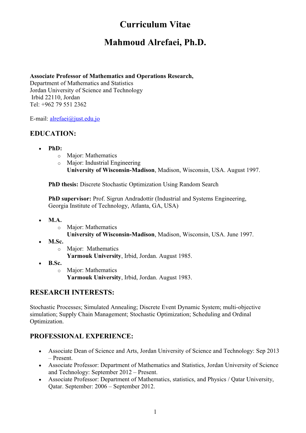 Jordan University of Science and Technology s6