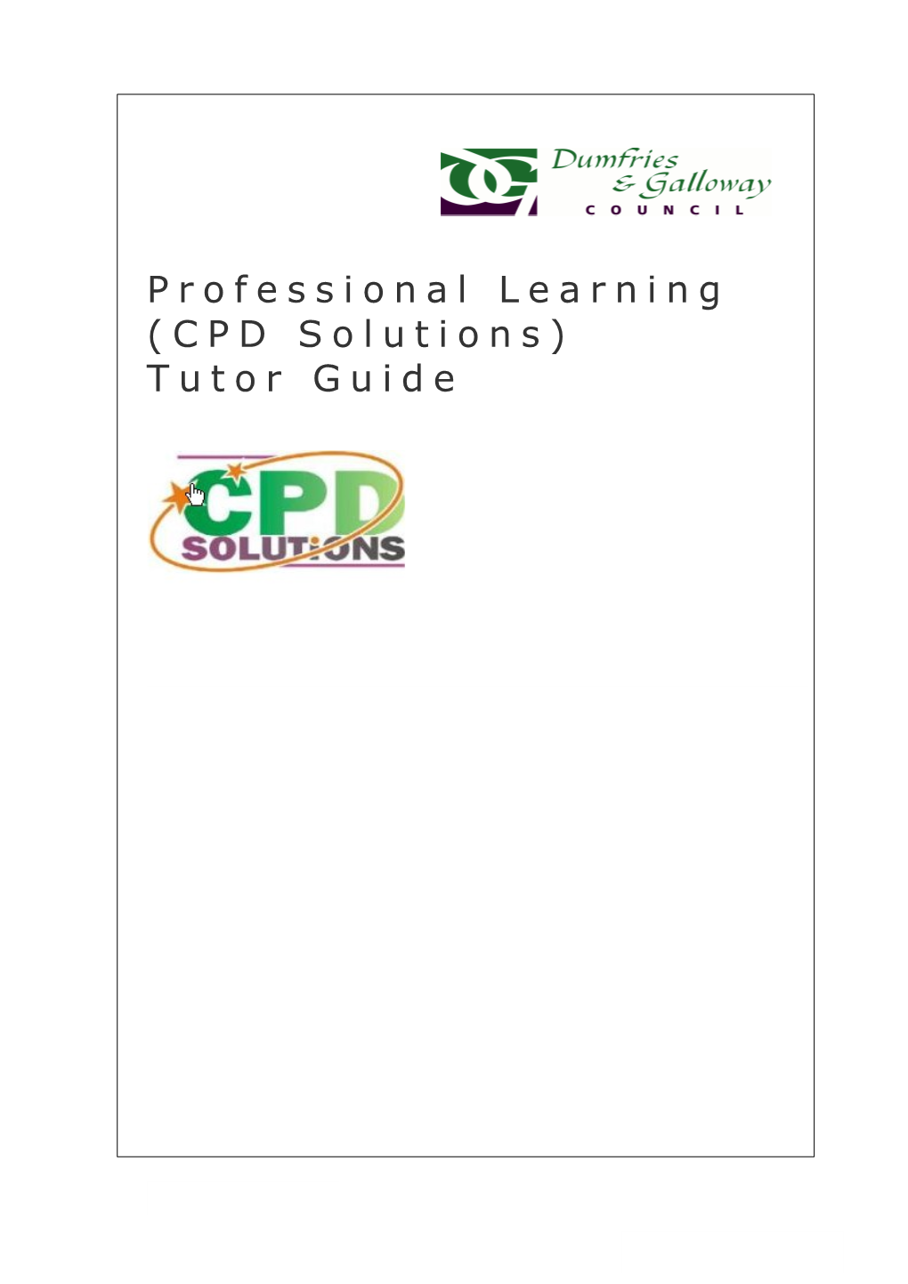How to Add a Course to the CPD Solutions System