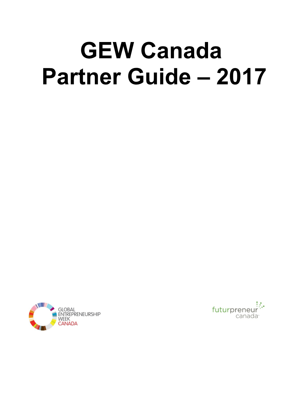 GEW Canada Partner Guide 2017