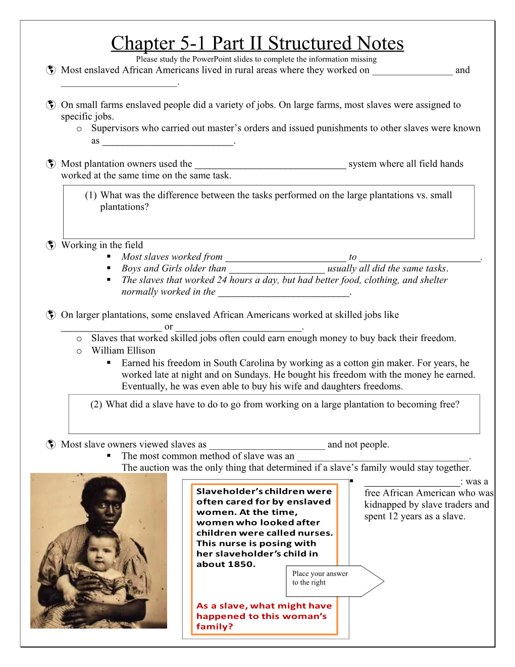 Chapter Ten Structured Notes