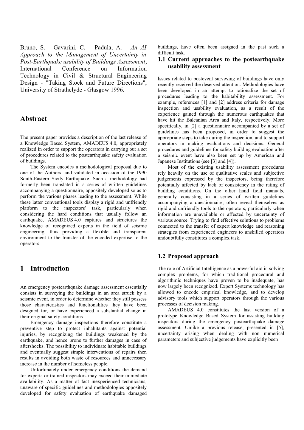 An Ai Approach to the Management of Uncertainty