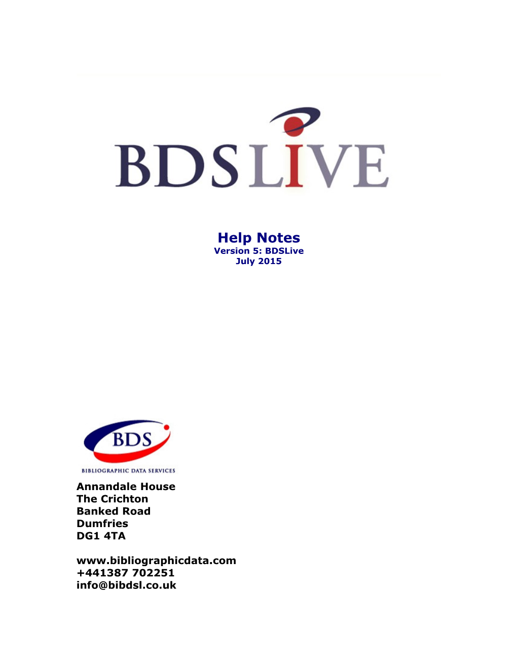 Version 5: Bdslive