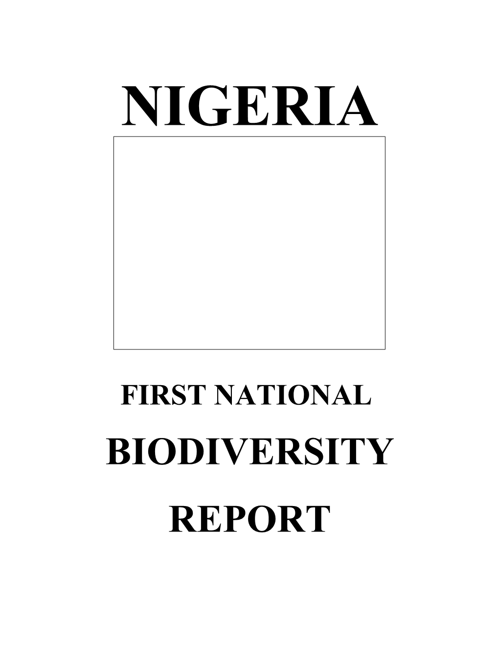 Biodiversity Report