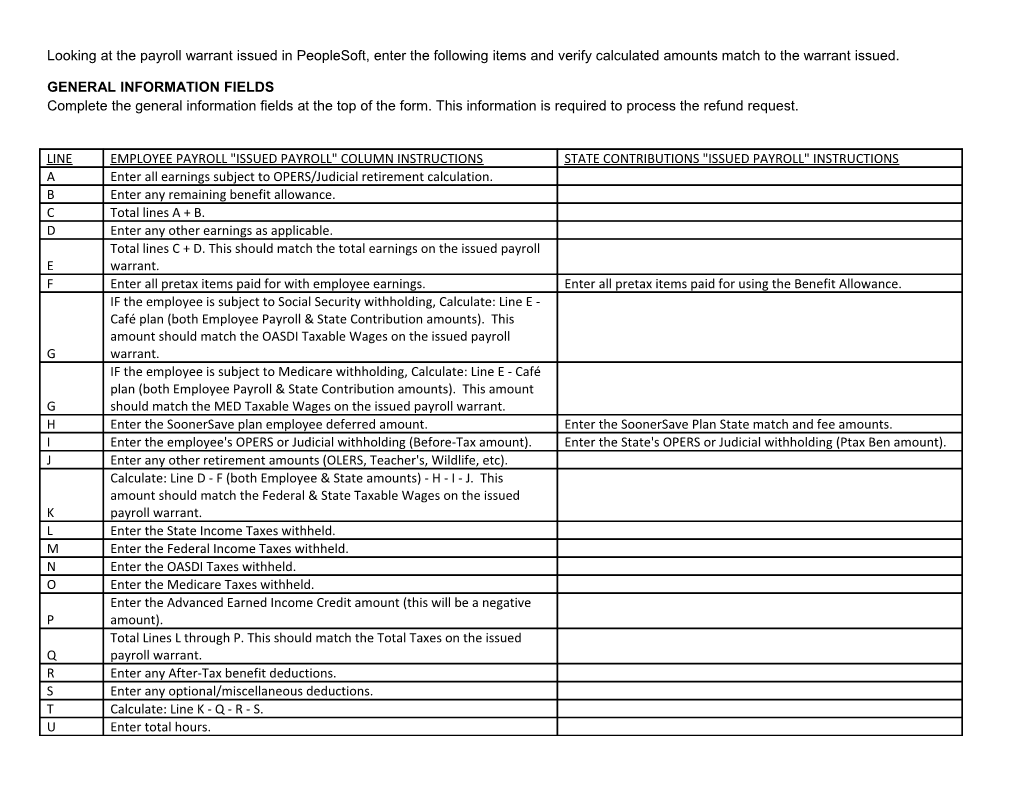 OSF Form 94 - Request for Overpayment Refund