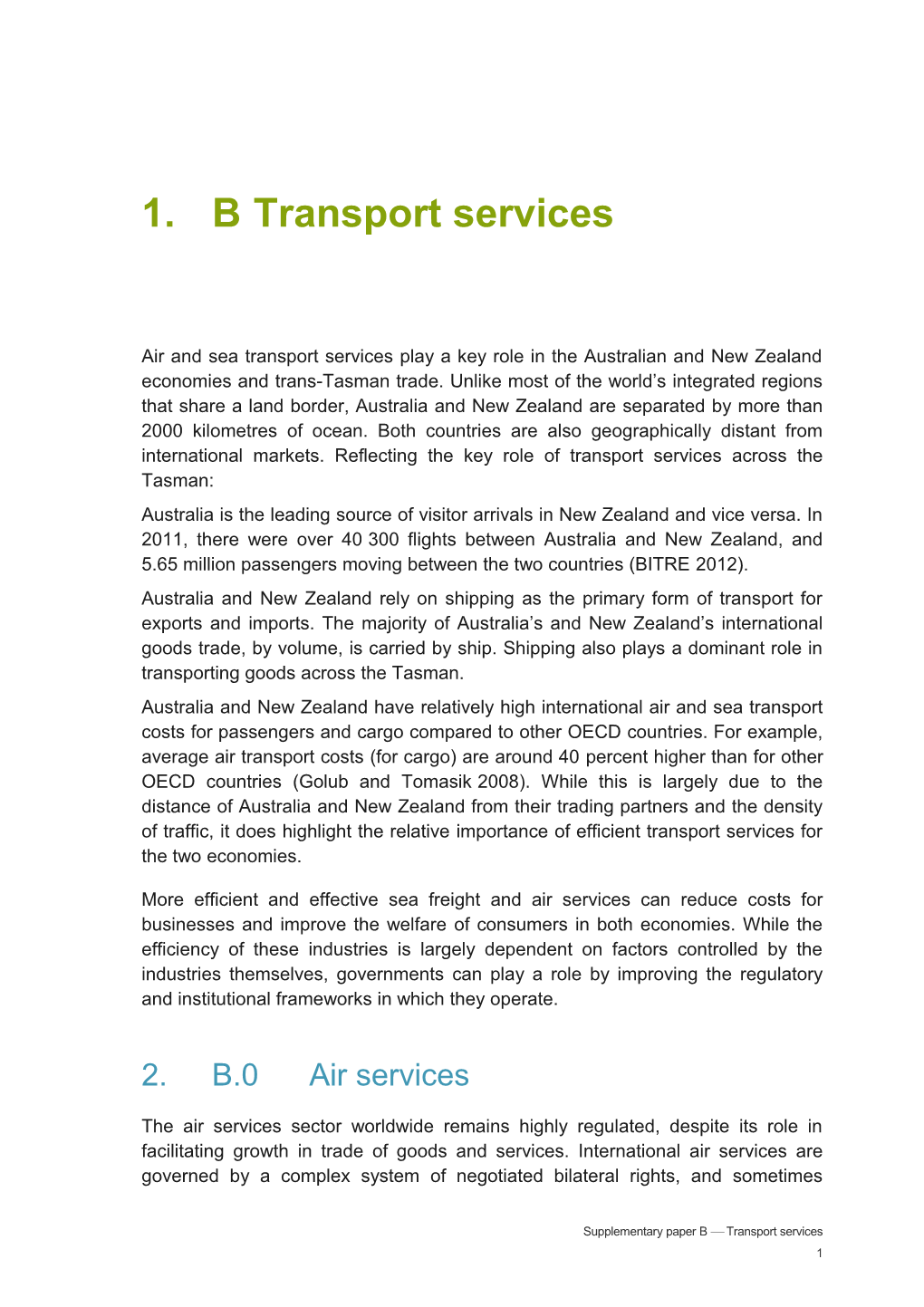B Transport Services