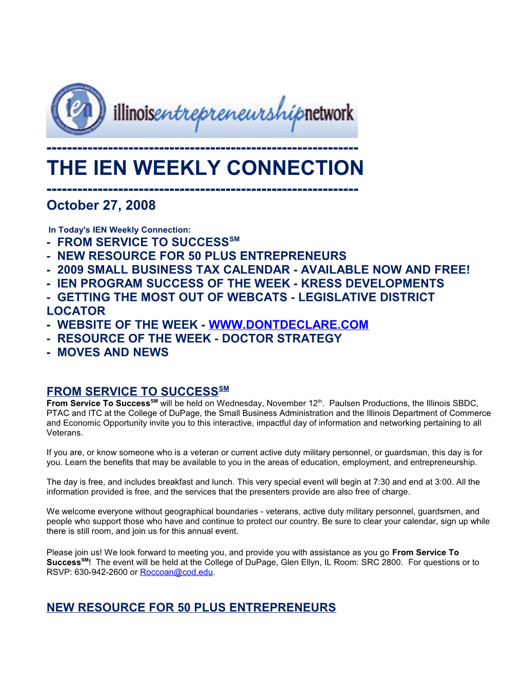 In Today'sien Weekly Connection s4