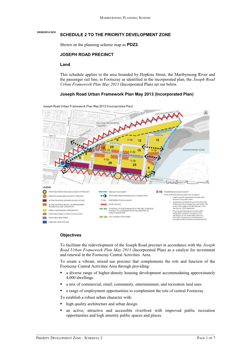 Shown on the Planning Scheme Map As PDZ2