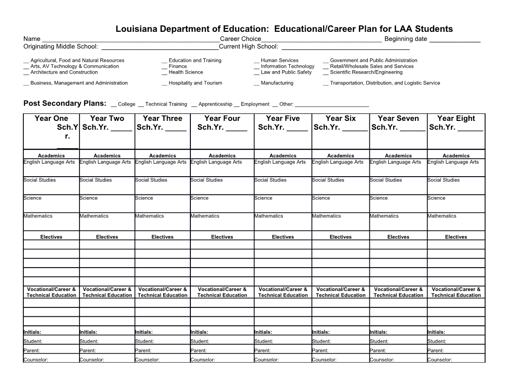 Louisiana Department of Education