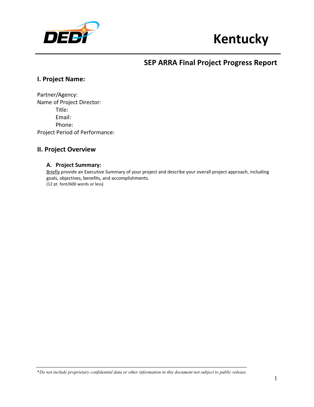 SEP ARRA Final Project Progress Report
