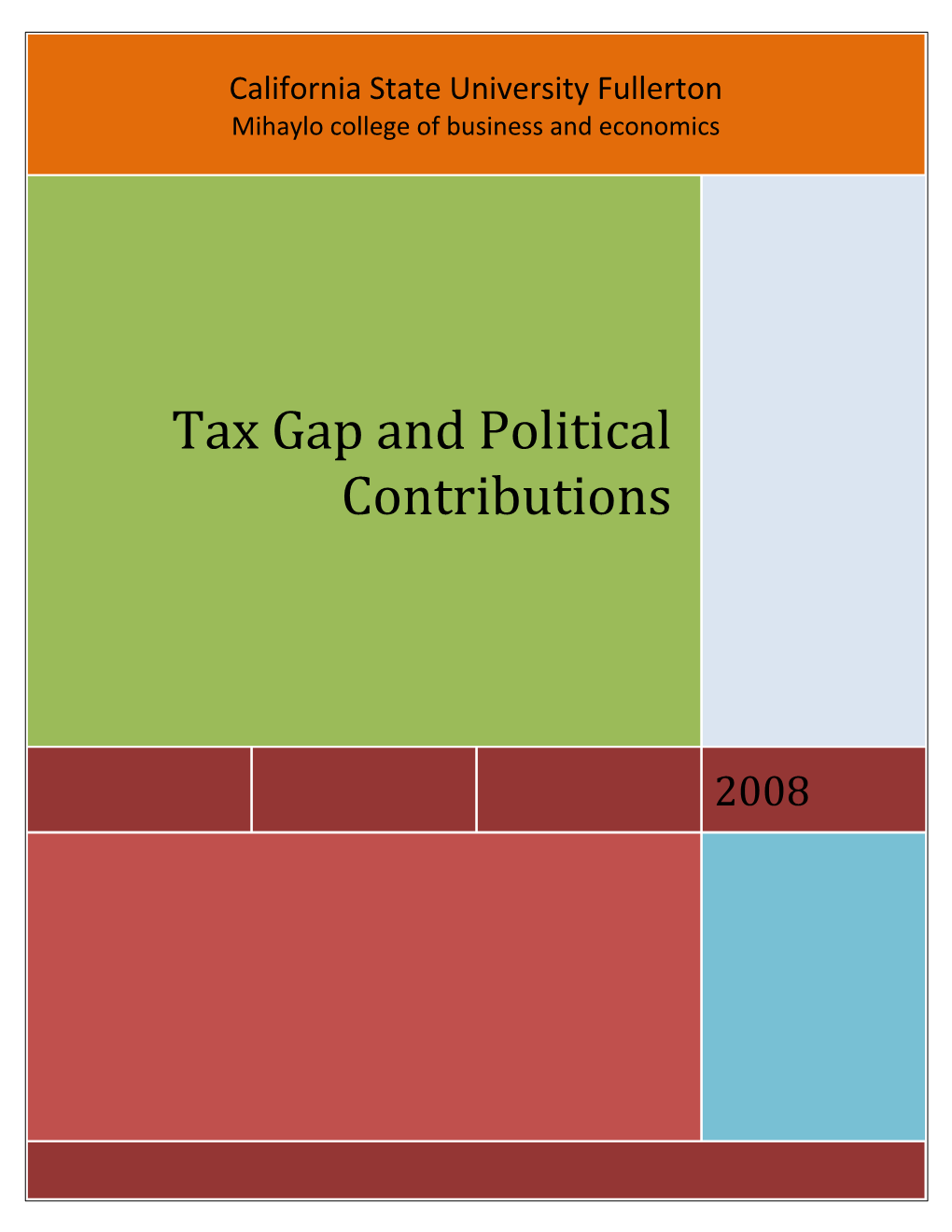 Tax Gap & Political Contributions