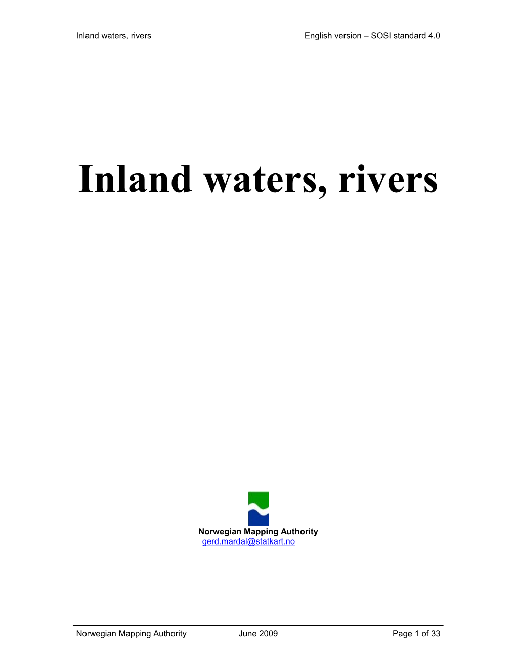 Inland Waters, Rivers