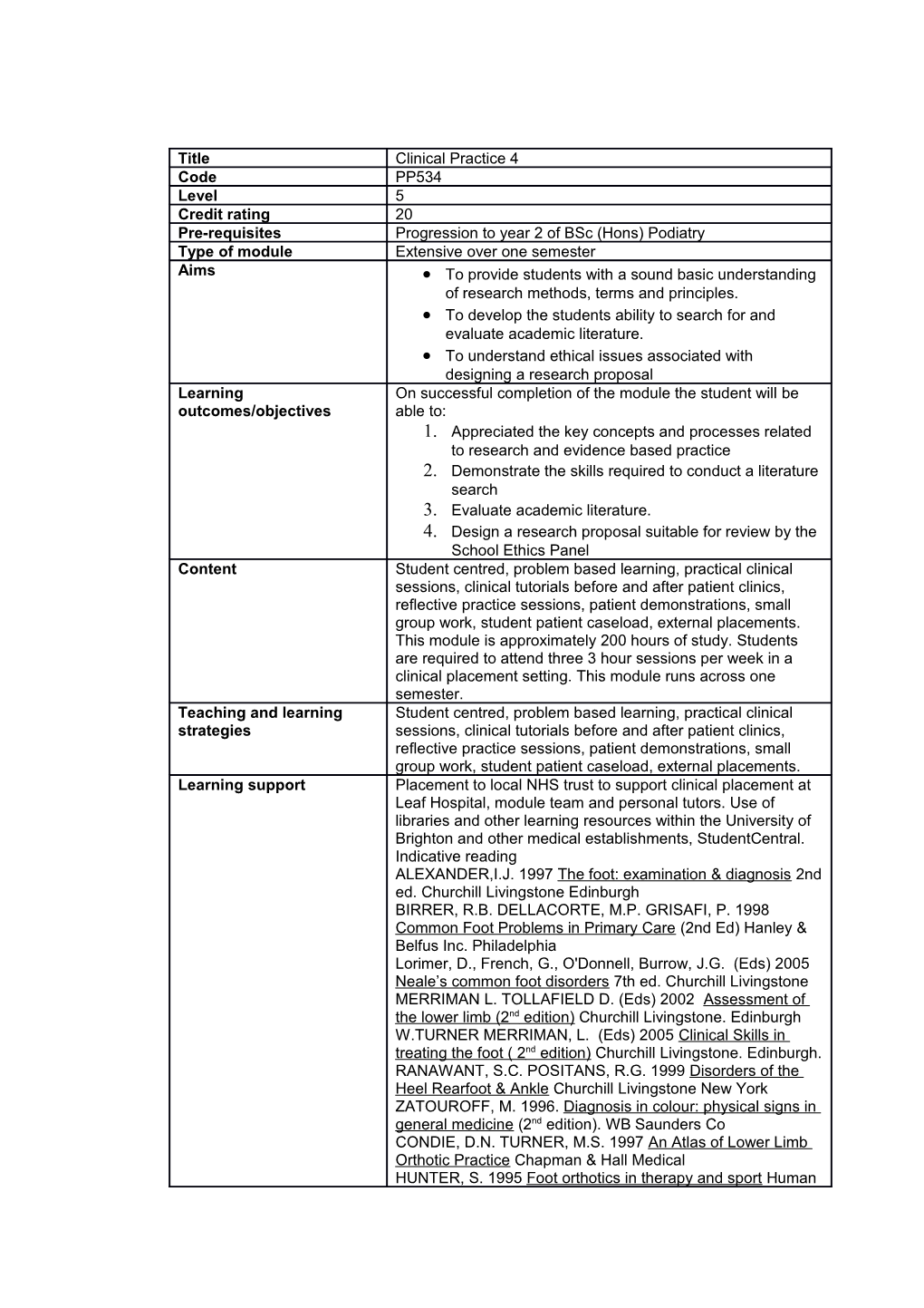 To Provide Students with a Sound Basic Understanding of Research Methods, Terms and Principles