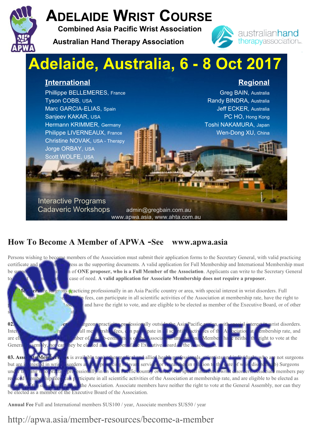 Australian Hand Therapy Association