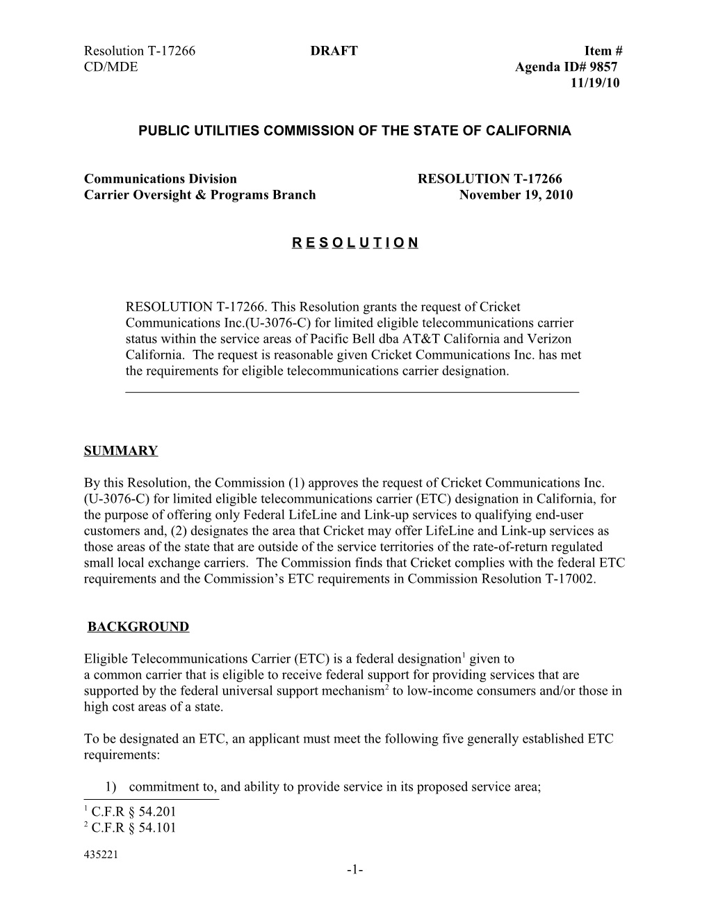 Public Utilities Commission of the State of California s9