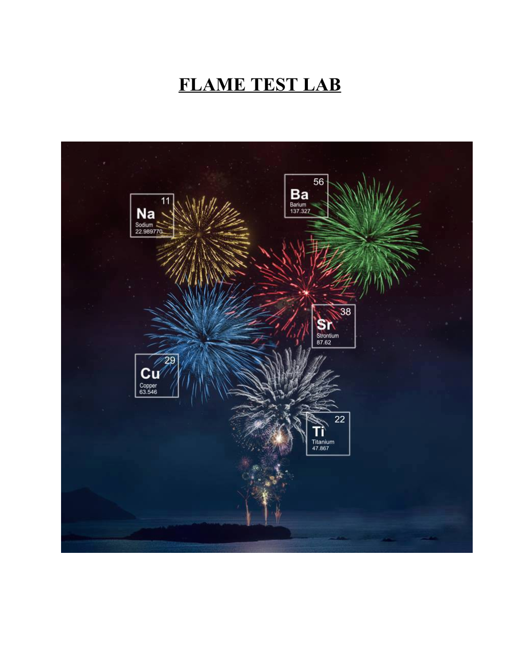 Lab: Flame Tests