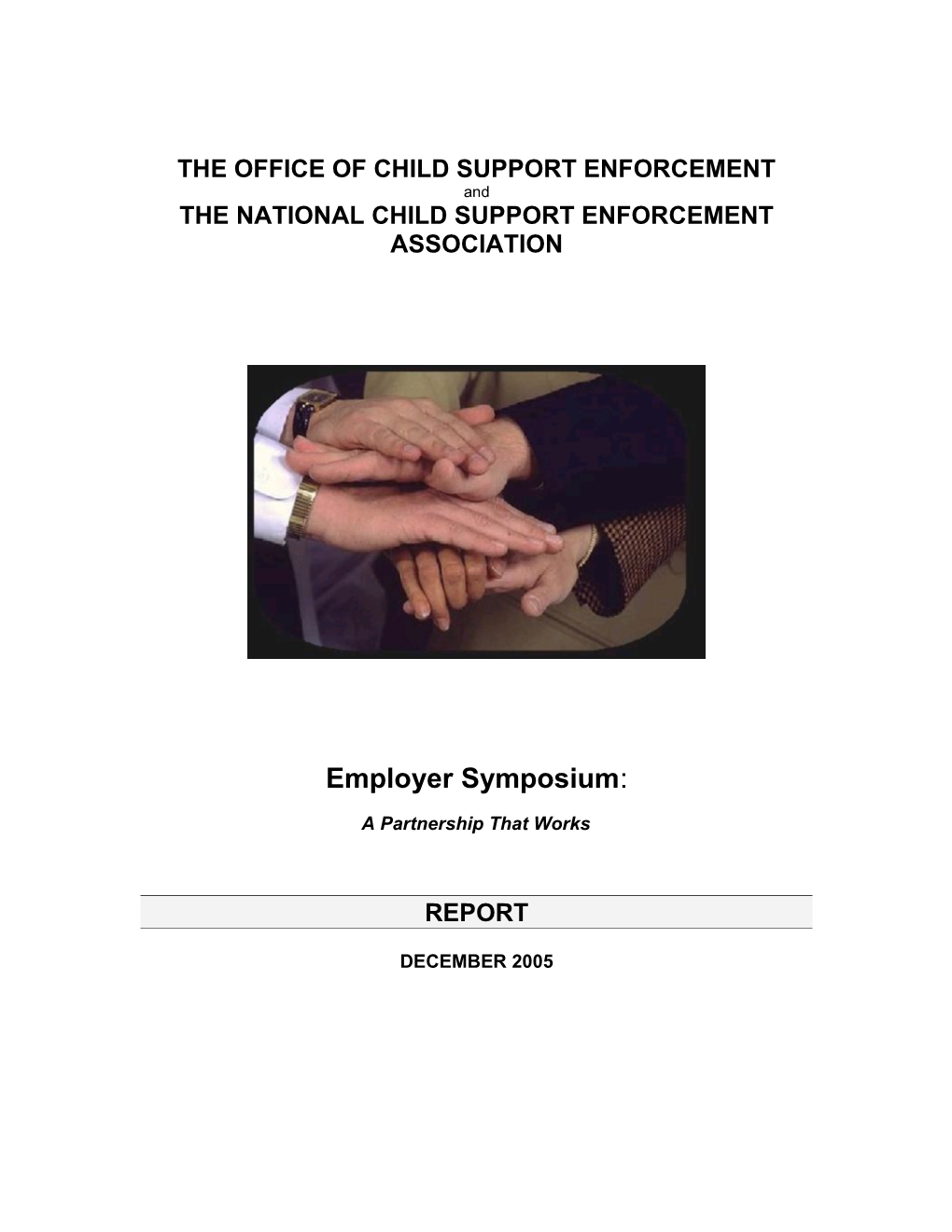 The Office of Child Support Enforcement