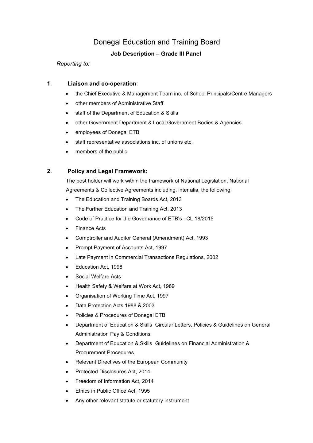 County Donegal Vocational Education Committee