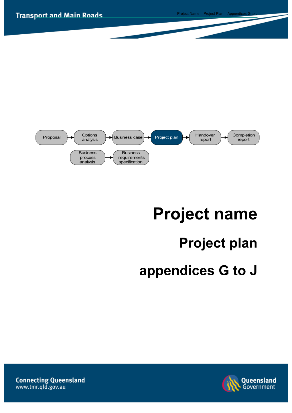 Project Name Project Plan Appendices G to J