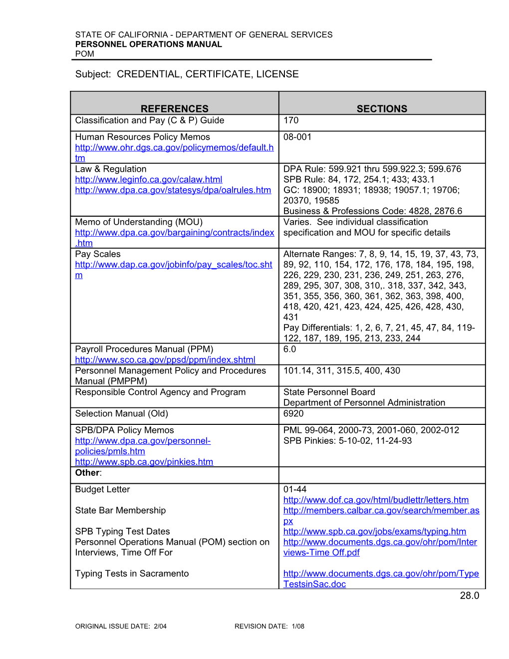 State of California - Department of General Services